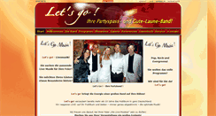 Desktop Screenshot of letsgomusic.de